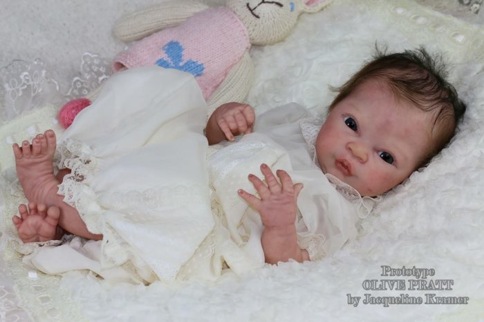 Молд для куклы реборн Olive by Denise Pratt