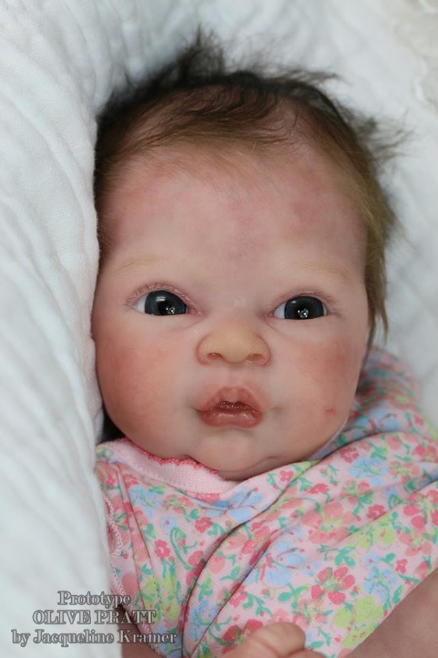 Молд для куклы реборн Olive by Denise Pratt