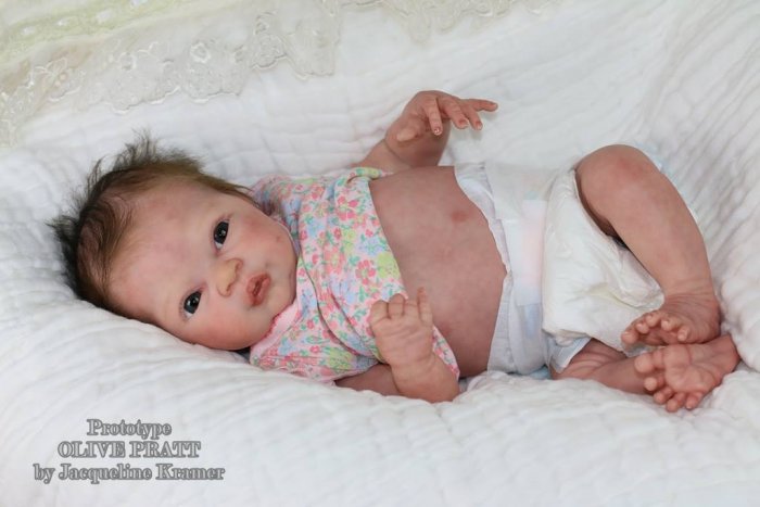 Молд для куклы реборн Olive by Denise Pratt