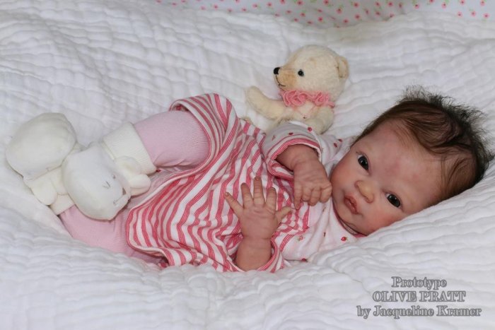 Молд для куклы реборн Olive by Denise Pratt