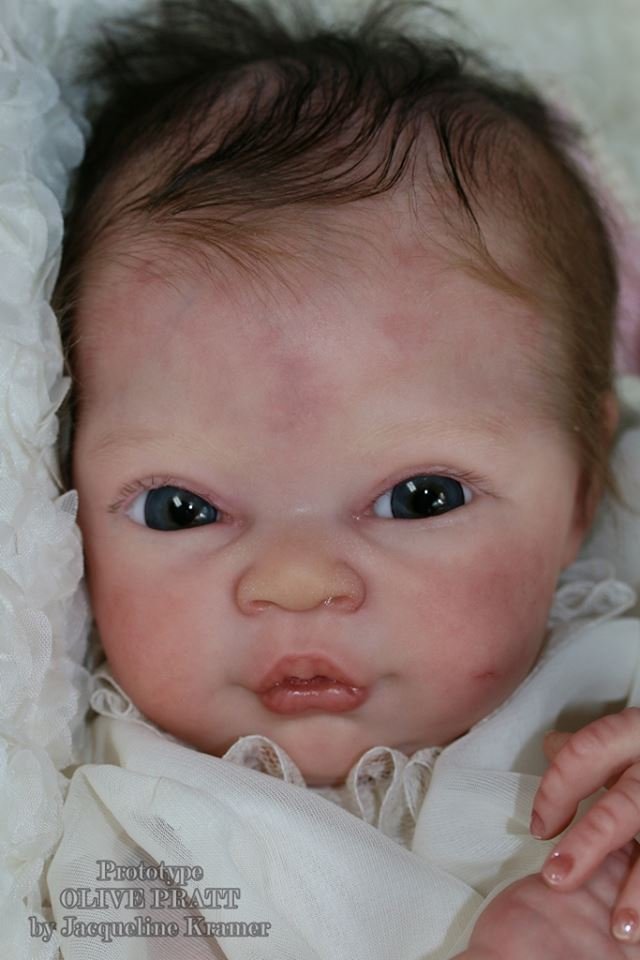 Молд для куклы реборн Olive by Denise Pratt