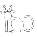 Кошка. Поэтапное рисование карандашом