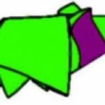 Свинка. Оригами из бумаги