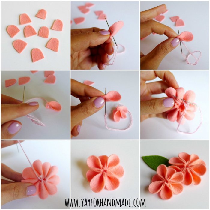Как сделать цветы своими руками