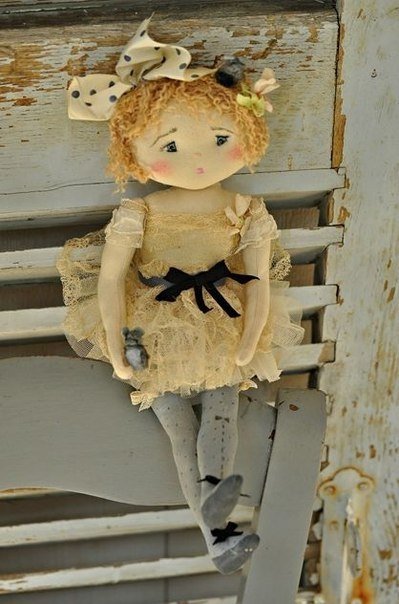 Текстильная кукла с выкройкой