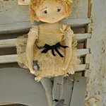 Текстильная кукла с выкройкой