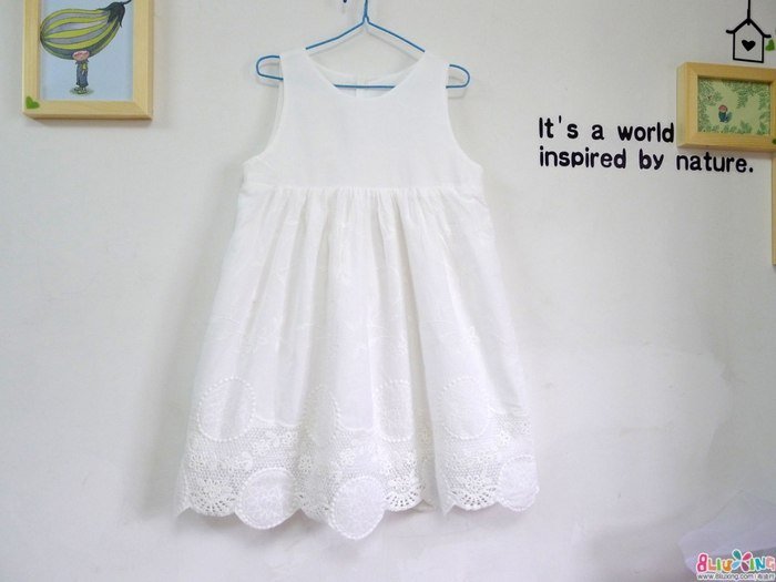 Платье для девочки. Детская одежда своими руками