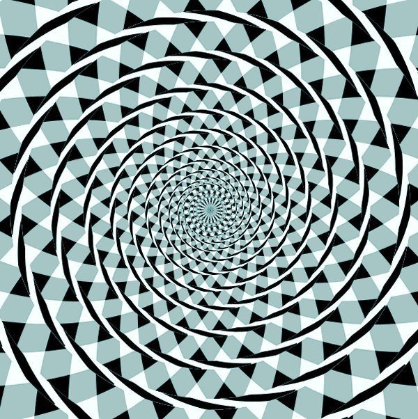 Оптические иллюзии. Спираль Фрейзера