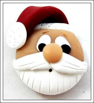 Дед Мороз, лепка из пластилина для детей