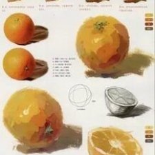 Уроки рисования овощей и фруктов
