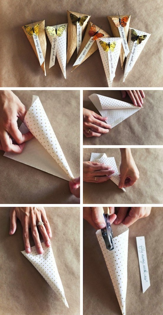 Идеи создания подарков из бумаги