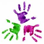 Рисование пальчиковыми красками для самых маленьких малышей
