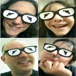 Смешные очки - поделки на 1 апреля для детей