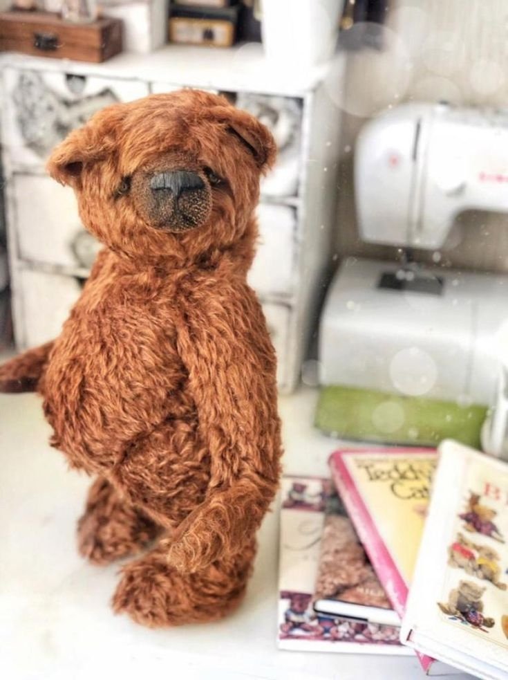 Авторский мишка Сникерс от Евгении Закерьиной: 40 см - выкройка