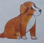 Рисование собаки - урок поэтапного рисования для детей
