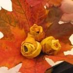 Как сделать букет из листьев - поделки из природных материалов