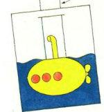 Подводная лодка - поделка для детей из бумаги