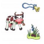 Пластилиновая корова - лепка из пластилина для детей, масте ркласс