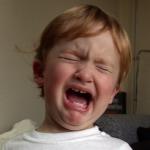 Детская истерика, несколько советов как справится с детским плачем