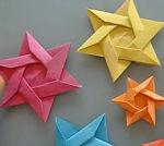 Шестиконечная звезда - поделка в технике оригами