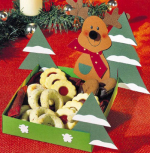 Коробочка для сладостей и подарков, поделка для  детей из картона