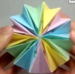 Модульное оригами - феерверк