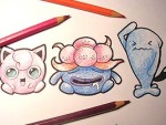 Урок рисования для детей - рисуем покемонов